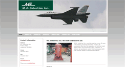 Desktop Screenshot of m-e-industries.com